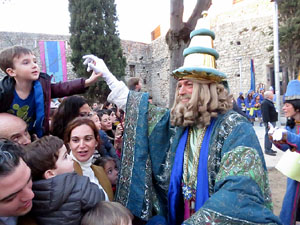 La Cavalcada de Reis 2018. El campament reial als Jardins de la Muralla