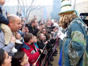 La Cavalcada de Reis 2018. El campament reial als Jardins de la Muralla