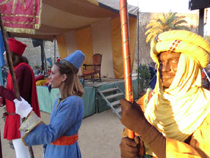 La Cavalcada de Reis 2018. El campament reial als Jardins de la Muralla