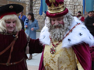 La Cavalcada de Reis 2018. El campament reial als Jardins de la Muralla