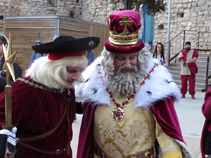 La Cavalcada de Reis 2018. El campament reial als Jardins de la Muralla