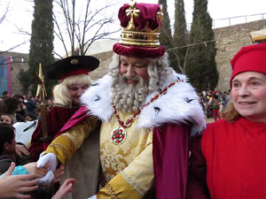 La Cavalcada de Reis 2018. El campament reial als Jardins de la Muralla