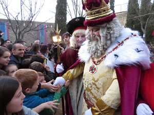 La Cavalcada de Reis 2018. El campament reial als Jardins de la Muralla