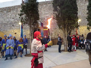 La Cavalcada de Reis 2018. El campament reial als Jardins de la Muralla