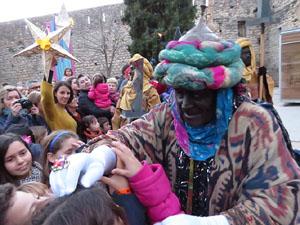La Cavalcada de Reis 2018. El campament reial als Jardins de la Muralla