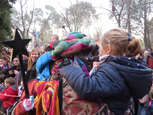 La Cavalcada de Reis 2018. El campament reial als Jardins de la Muralla