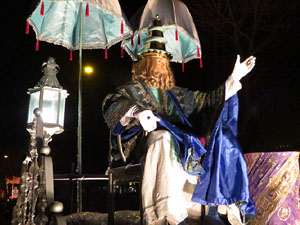 La Cavalcada de Reis 2018. Desfilada pels carrers de la ciutat, fins la pla&ccedil;a del Vi