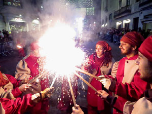 La Cavalcada de Reis 2018. Desfilada pels carrers de la ciutat, fins la pla&ccedil;a del Vi