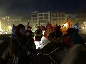 La Cavalcada de Reis 2018. Preparaci&oacute; de la Cavalcada
