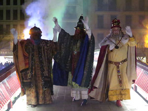 La Cavalcada de Reis 2018. Preparaci&oacute; de la Cavalcada