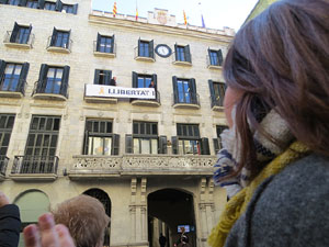 'R' de rep&uacute;blica. Acte per commemorar el primer mes de la proclamaci&oacute; de la Rep&uacute;blica, a la pla&ccedil;a