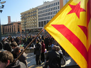 Canvi de nom de la plaça Constitució per plaça de l'1 d'octubre