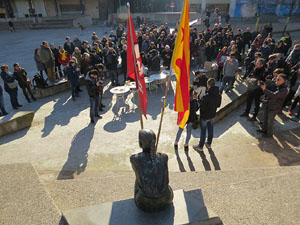 Canvi de nom de la plaça Constitució per plaça de l'1 d'octubre