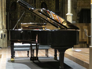 R&egrave;quiem de Mozart, per a piano a quatre mans, amb Carles Lama i Sofia Cabruja, a la Catedral de Girona