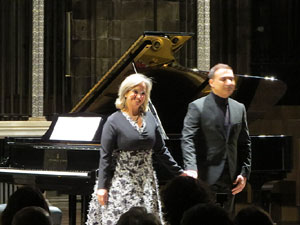 R&egrave;quiem de Mozart, per a piano a quatre mans, amb Carles Lama i Sofia Cabruja, a la Catedral de Girona