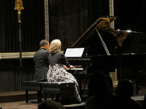 R&egrave;quiem de Mozart, per a piano a quatre mans, amb Carles Lama i Sofia Cabruja, a la Catedral de Girona