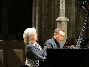 R&egrave;quiem de Mozart, per a piano a quatre mans, amb Carles Lama i Sofia Cabruja, a la Catedral de Girona