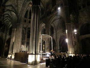R&egrave;quiem de Mozart, per a piano a quatre mans, amb Carles Lama i Sofia Cabruja, a la Catedral de Girona