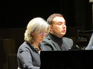 R&egrave;quiem de Mozart, per a piano a quatre mans, amb Carles Lama i Sofia Cabruja, a la Catedral de Girona