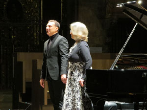 R&egrave;quiem de Mozart, per a piano a quatre mans, amb Carles Lama i Sofia Cabruja, a la Catedral de Girona