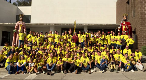 Imatge de celebraci&oacute; dels 20 anys de Fal&middot;lera Gironina