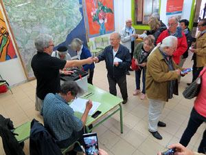 1 d'octubre 2017. Votació del referèndum a l'escola Eiximenis