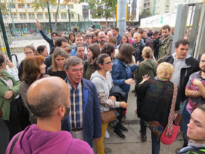 1 d'octubre 2017. Votació del referèndum a l'escola Eiximenis
