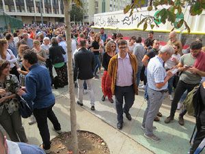 1 d'octubre 2017. Votació del referèndum a l'escola Eiximenis