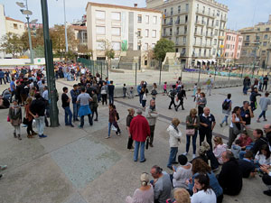 1 d'octubre 2017. Votació del referèndum a l'escola Eiximenis