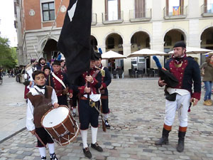 X Festa Reviu els Setges Napole&ograve;nics de Girona. Desfilada pels carrers de Girona
