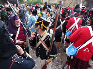 X Festa Reviu els Setges Napole&ograve;nics de Girona. Combat a la pla&ccedil;a de Sant Dom&egrave;nec