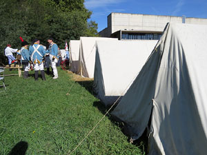X Festa Reviu els Setges Napoleònics de Girona. Campament napoleònic a les Ribes del Ter