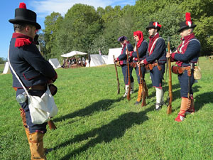 X Festa Reviu els Setges Napoleònics de Girona. Campament napoleònic a les Ribes del Ter