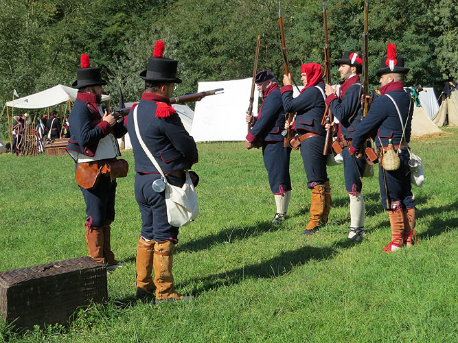 X Festa Reviu els Setges Napoleònics de Girona. Campament napoleònic a les Ribes del Ter