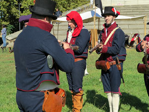 X Festa Reviu els Setges Napoleònics de Girona. Campament napoleònic a les Ribes del Ter