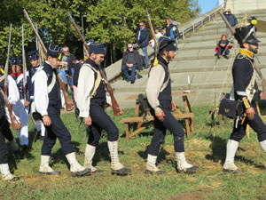 X Festa Reviu els Setges Napoleònics de Girona. Campament napoleònic a les Ribes del Ter