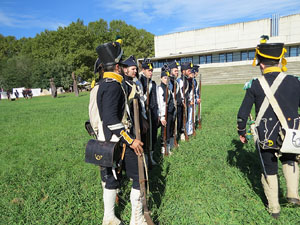 X Festa Reviu els Setges Napoleònics de Girona. Campament napoleònic a les Ribes del Ter