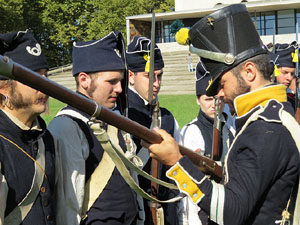 X Festa Reviu els Setges Napoleònics de Girona. Campament napoleònic a les Ribes del Ter