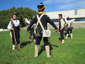 X Festa Reviu els Setges Napoleònics de Girona. Campament napoleònic a les Ribes del Ter