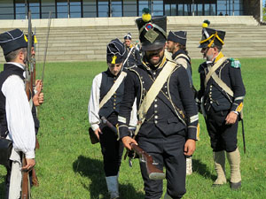 X Festa Reviu els Setges Napoleònics de Girona. Campament napoleònic a les Ribes del Ter
