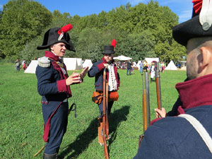 X Festa Reviu els Setges Napole&ograve;nics de Girona. Campament napole&ograve;nic a les Ribes del Ter