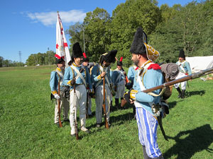 X Festa Reviu els Setges Napole&ograve;nics de Girona. Campament napole&ograve;nic a les Ribes del Ter