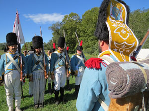 X Festa Reviu els Setges Napole&ograve;nics de Girona. Campament napole&ograve;nic a les Ribes del Ter