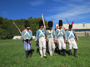 X Festa Reviu els Setges Napole&ograve;nics de Girona. Campament napole&ograve;nic a les Ribes del Ter