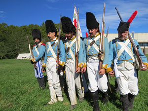 X Festa Reviu els Setges Napole&ograve;nics de Girona. Campament napole&ograve;nic a les Ribes del Ter