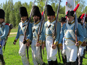 X Festa Reviu els Setges Napole&ograve;nics de Girona. Campament napole&ograve;nic a les Ribes del Ter
