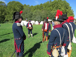 X Festa Reviu els Setges Napole&ograve;nics de Girona. Campament napole&ograve;nic a les Ribes del Ter