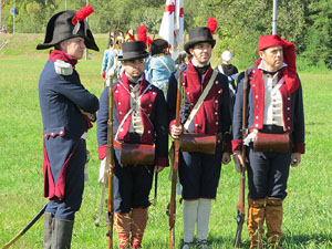 X Festa Reviu els Setges Napole&ograve;nics de Girona. Campament napole&ograve;nic a les Ribes del Ter