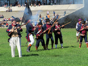 X Festa Reviu els Setges Napoleònics de Girona. Recreació d'una batalla napoleònica a les Ribes del Ter