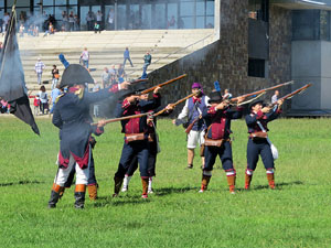 X Festa Reviu els Setges Napoleònics de Girona. Recreació d'una batalla napoleònica a les Ribes del Ter